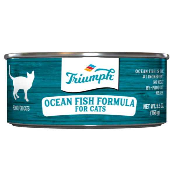 Alimento humedo triumph para gatos pez oceanico